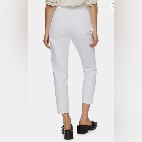 BNWT Mango White Mom Jeans - Picture 2 of 7